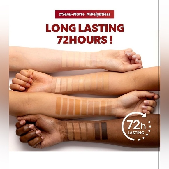 NEW TIRTIR Mask Fit Red Cushion Foundation Long-Lasting #21W Natural Ivory MINI - Picture 3 of 12